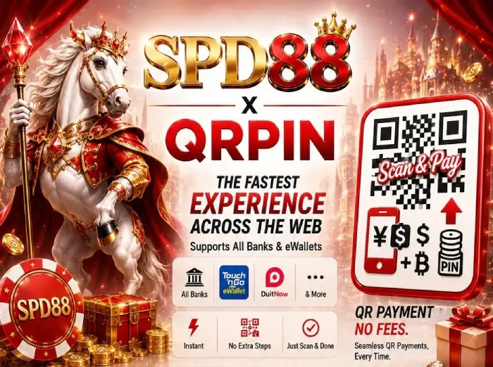 SPD88 × QRPIN — QR payment supporting all banks and e-wallets in Malaysia, including Touch ’n Go and DuitNow SPD88 × QRPIN — QR payment supporting all banks and e-wallets in Malaysia, including Touch ’n Go and DuitNow