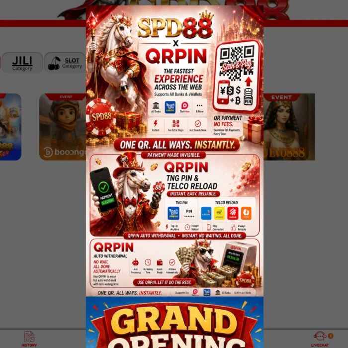 SPD88 QRPIN payment feature: QR pay, Touch n Go PIN, telco reload and auto-withdrawal SPD88 QRPIN payment feature: QR pay, Touch n Go PIN, telco reload and auto-withdrawal